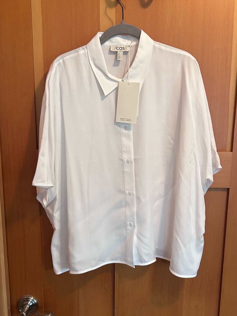 New Cos Short Sleeve Button Down